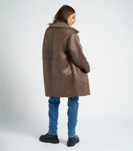 Load image into Gallery viewer, CHOCOLATE MID LENGTH BONDED COAT