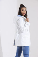 Load image into Gallery viewer, White Festival Shower Proof Mac