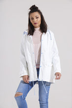 Load image into Gallery viewer, White Festival Shower Proof Mac