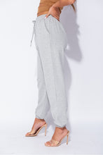 Load image into Gallery viewer, Grey Tie Waist Oversized Joggers