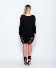 Load image into Gallery viewer, Knitted Long Sleeve One Size Long Jumper In 3 Colours