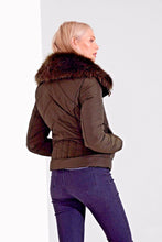 Load image into Gallery viewer, Miley Short Padded Jacket Khaki