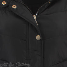 Load image into Gallery viewer, Faux Fur Hooded Long Winter Padded Coat