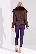 Load image into Gallery viewer, Miley Short Padded Jacket Khaki