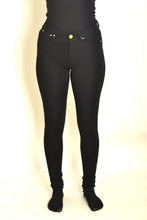 Load image into Gallery viewer, Stretch Black Jegging's