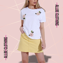 Load image into Gallery viewer, Denim Skirt In Yellow