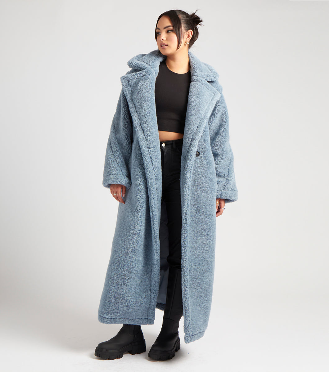 BLUE BORG COAT