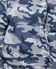 Load image into Gallery viewer, Stretch Camouflage Design Two Piece Lounge Suit
